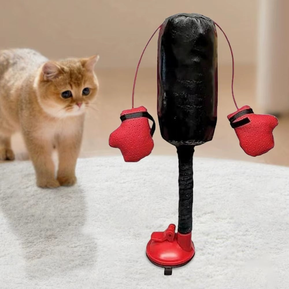 Portable Cat Punching Bag Toy