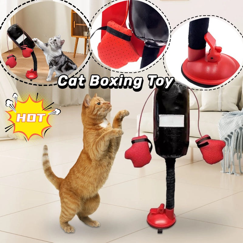 Portable Cat Punching Bag Toy
