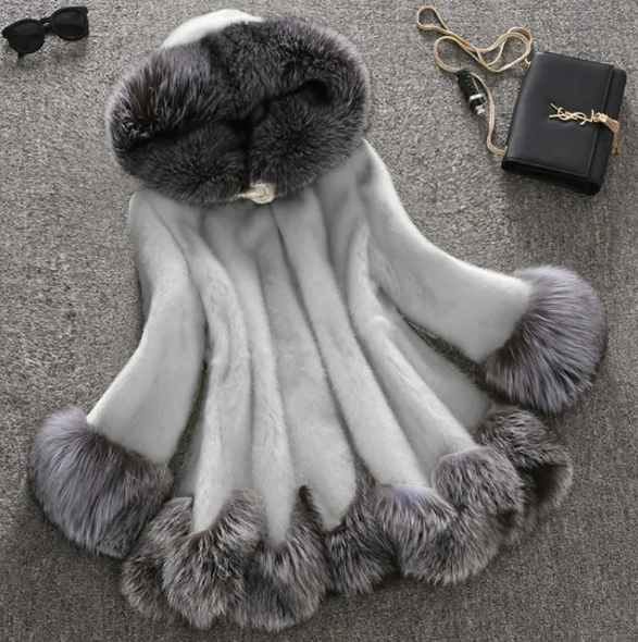 Faux Fur Mink Fur Coat