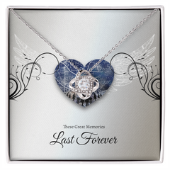 Love knot necklace