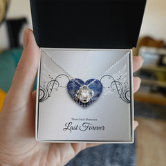 Love knot necklace