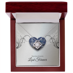 Love knot necklace