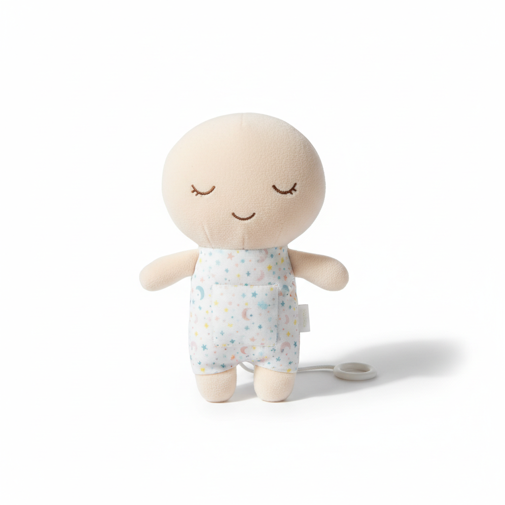 Breathing Plush Music Doll